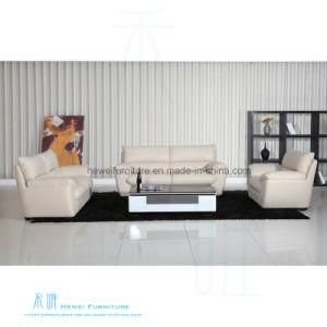 Modern Living Room Corner Leather Sofa Set for Home (HW-8202S)