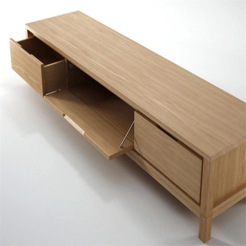 High Quality New Design Modern Elegant Wood TV Stand with Drawers