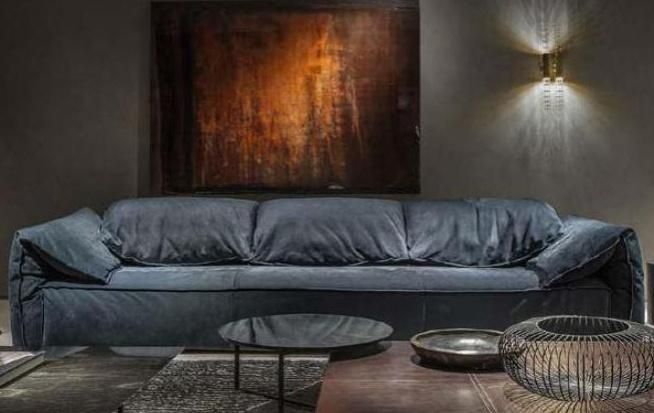 Modern European Style Fabric Soft Loveseat Luxury Lobby Sofa Living Room Furniture Sofa