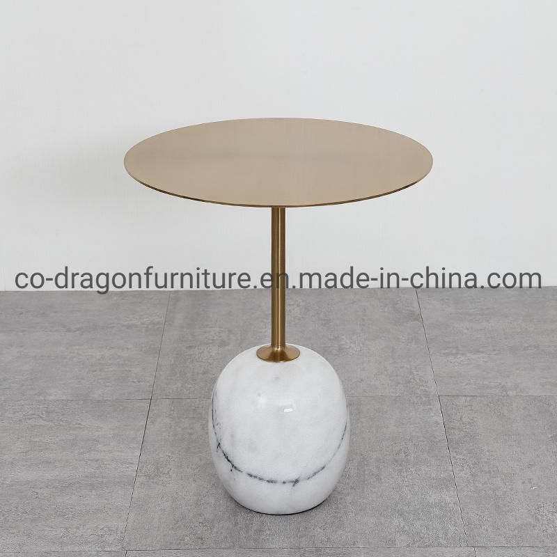 2022 New Design Marble Base Side Table for Home Furniture