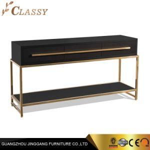 Simple Storage Cabinet Hotel Console Table