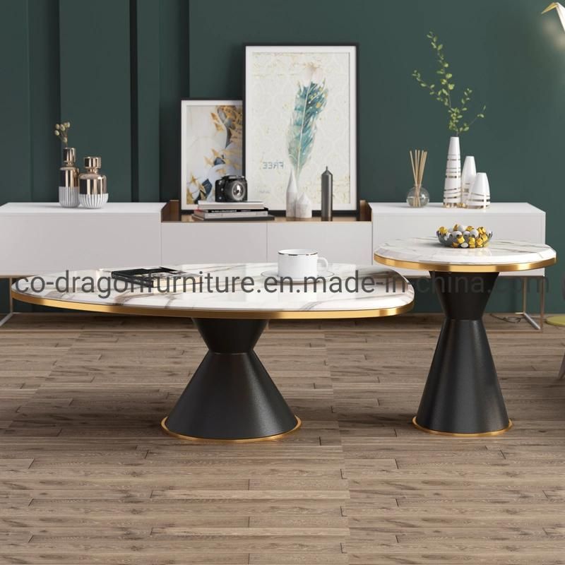 New Design Luxury Steel Coffee Table for Living Room Furniture