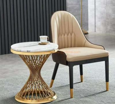Rattan Hardware Decor Back Furniture Dining Table Chair Wedding Chair Metal Frame Table Black Gold Living Room Set