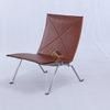 Metal Brushed Leather Fabric Canvas Pk22 Easy Chair