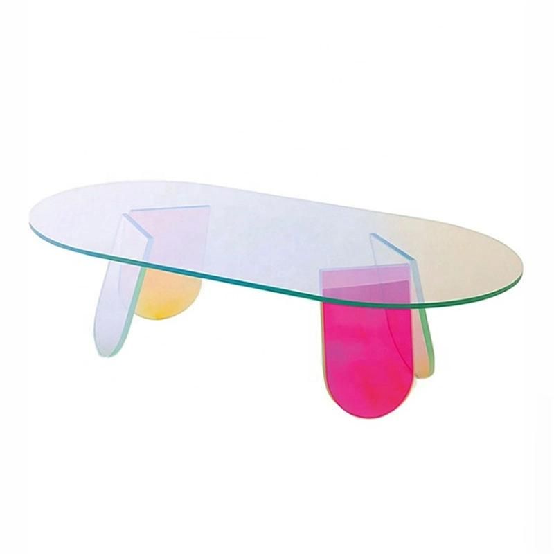 Creative Dazzling Coffee Table Light Luxury Acrylic Table