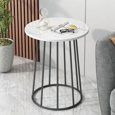 Modern Steel Table Living Room Small Round Table Tea Table