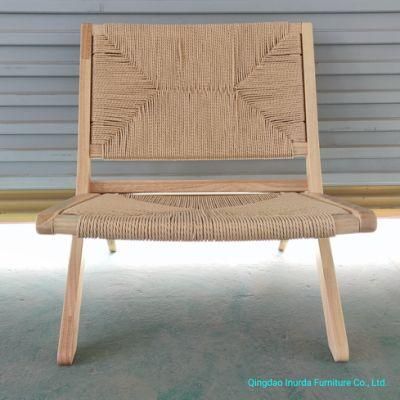 Casual rope chair for family living room, balcony