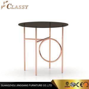 Modern Chinese Furniture Grantie Coffee Table Side Table with Glass Top