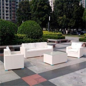 White Garden Patio Outdoor PE Rattan Sofa Sets