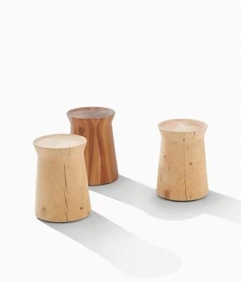 Dama, Wood Coffee Tables, Solid Wood Version Polyurethane Lacquered Version, Design in Home and Home and Hotel
