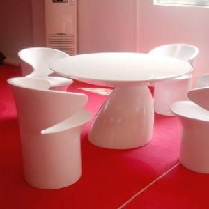 Py005 Fiberglass Tables and Chairs Set Customized Hotel/Garden/Home Furniture Sets Indoor Outdoor