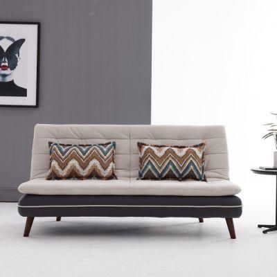 Living Room Furniture Sofa Bed with Simple Morden Design Furniture Fabric Sofa Bed, 3+1 Seaters