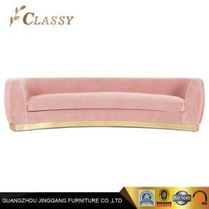 Modern Living Room Sofa Velvet Hotel Room Luxury Sofa