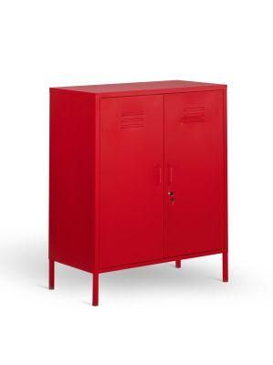 Half-Height Small 2 Door Metal Storage File Cabinet