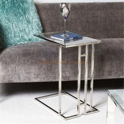 Cheap Table Lift up Glass Top Coffee Table with Storage &amp; Under Shelf Living Room Furniture Sofa End Table (HT-0069S)