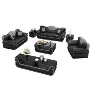 Italian Leather Furniture Hand Made Comfortable Living Room Leather Sofa Set