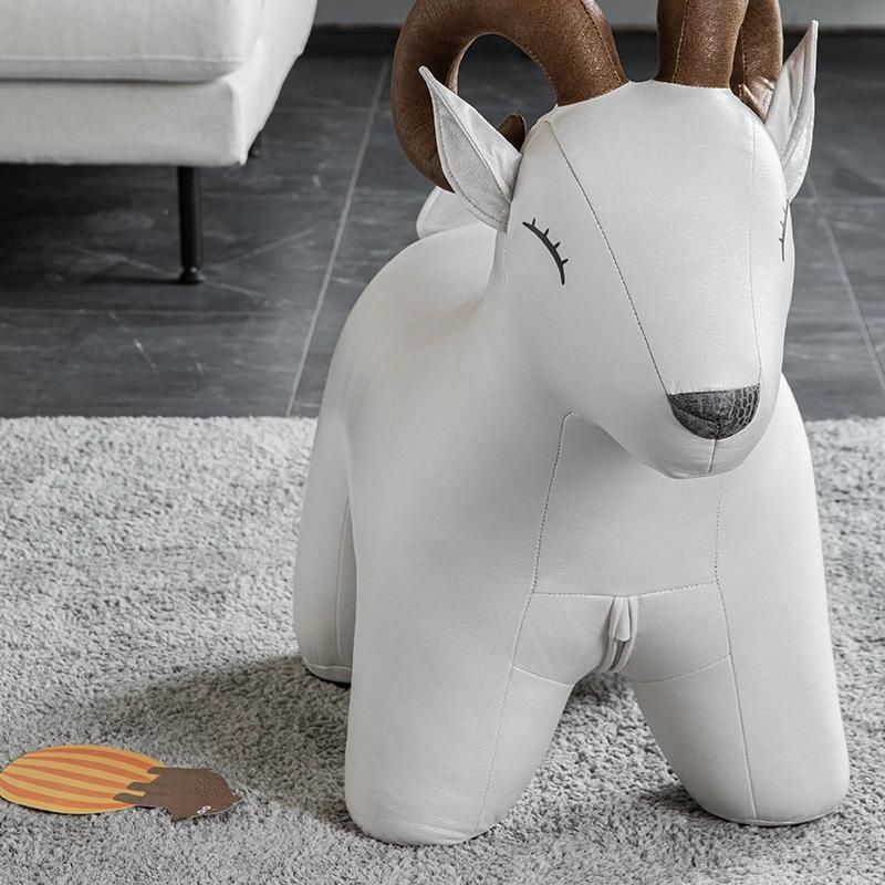 Li&Sung Hot Sale Children Cute Goat Animal Shape Stool