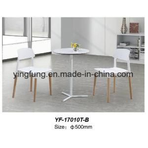 Modern Furniture Style Coffee Table with Tempered Glass (YF-T17010-B)