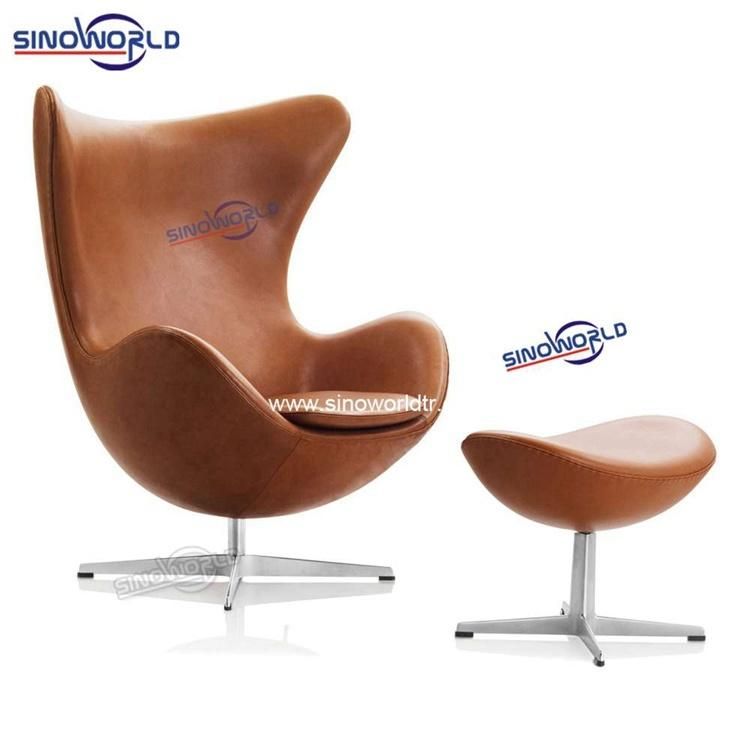 Modern Furniture Lounge Retro Fiberglass Swivel Egg Pod Ball Chair