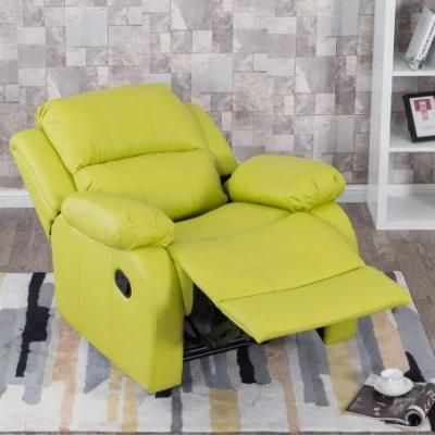 Green Color Manual Recliner Sofa Hot Sale Home Furniture Functional Single One Seat Sofa Living Room Sofa Theater Chair