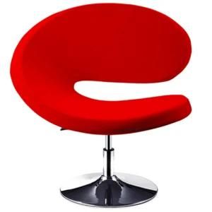 Modern Foshan Furniture Creative Velvet Fabric Lounge Chair for Living Room