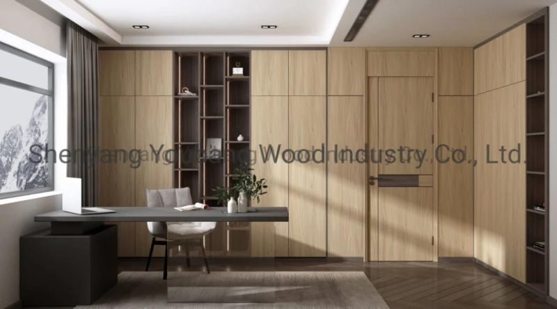 Balck White Wood Colors Retractable Melamine Board TV Cabinet