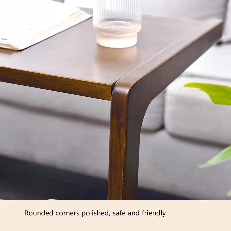 Factory Wholesale Modern Household Living Room Furniture Solid Wood Beech Sofa Side Table