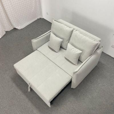 Multifunctional Sofa Bed Small Apartment Double-Three People Clothing Beauty Store