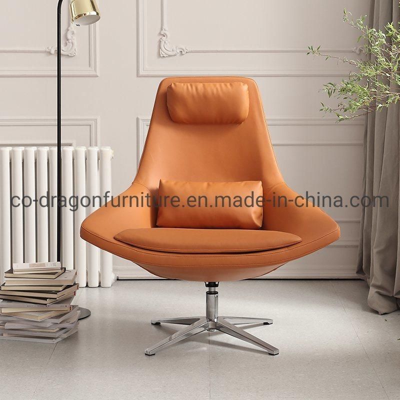 Modern Fashion Home Furniture Swivel Leisure Chair with Metal Legs