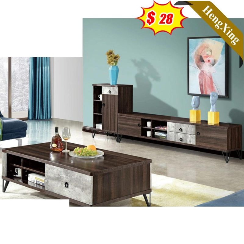 Nordic Modern TV Stand Coffee Table Combination Small Apartment Living Room Furniture Set