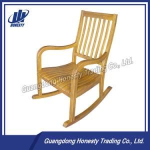 Cy111 Hot Sale Leisure Patio Wooden Rocking Chair
