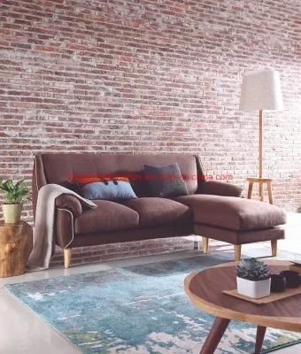Modern Furniture Living Room Wooden Leg Hotel Bedroom Sofa