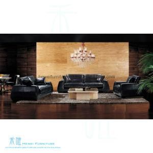 Modern Living Room PU Leather Sofa for Home (HW-A8005S)
