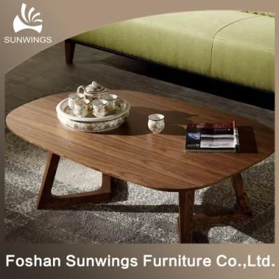 Ash Solid Wood Coffee Table Various Colors for Living Room