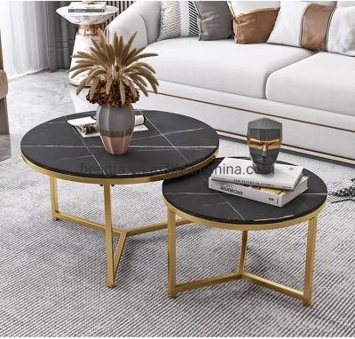 Modern Luxury Living Room Metal Furniture Frame Coffee Tea Table
