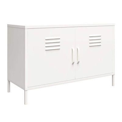 Modern Farmhouse TV Stand - White