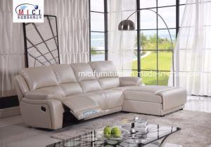 European Home Furniture Leather Recliner Sofa