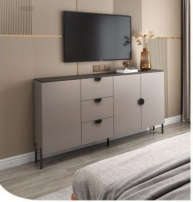 Simple Luxury TV Stand Cupboard for Living and Dining Room Furniture