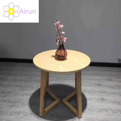 Modern Design Living Room Wooden Coffee Tea Table Side Table Dining Table Round Table