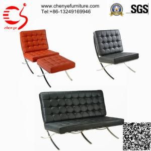 Genuine Leather Barcelona Chair (CY-S0024-1)