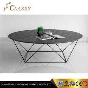 New Style Round Black Coffee Table