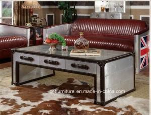 Aluminium Country Loft Fashion Hotel Home Furniture Coffee Table