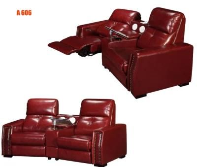High Quality Genuine Leather Home Theater Recliner, Corner Seats Leather