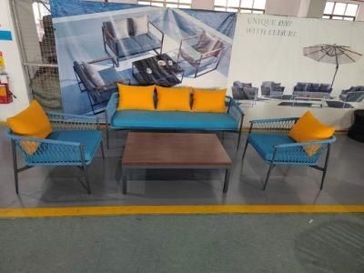 Customized Outdoor Aluminium Frame Lounge Sofa Furniture