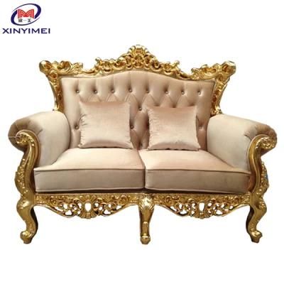 Classy European Double Seat Hotel Restaurant Living Room King Sofa (XYM-S05)