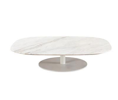 High-End Coffee Table Marble Top Italian Style Villa Best Living Room Center Tables Side Table Nautral Style Hotel Use