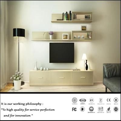 Soft Comfortable Colour Melamine TV Unit (FY0561)