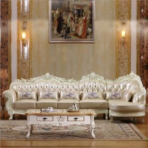 Classical European-Style Leather Sofa Furniture E118