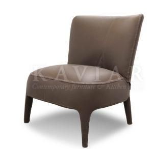 Fat Padding Fabric &amp; Leather Leisure Chair for Living Room (DP110)
