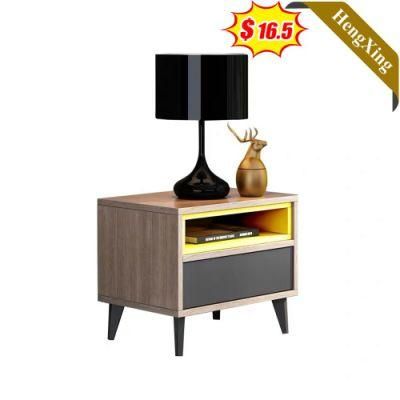 Cheap Price Bedroom Home Furniture Bed Side Wooden Modern Storage Table Night Stand